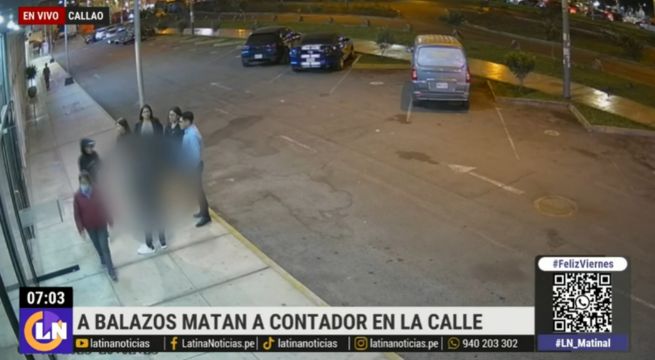 Callao: sicarios asesinan a contador en vía pública y frente a sus amigos 