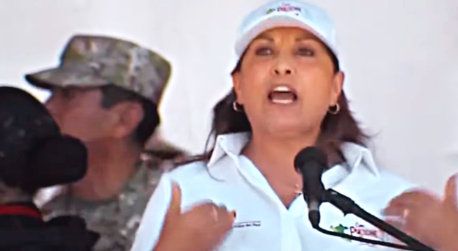 Boluarte en Pichanaqui: 