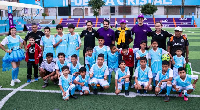 Empresa de internet y Sporting Cristal inauguran academia de fútbol para becar a los mejores talentos