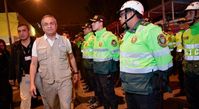 Ministro del Interior responde por condiciones precarias en la escuela de policías