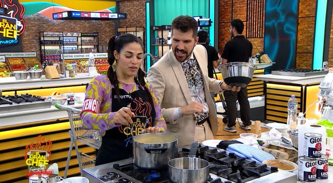Masías llamó la atención a Armando Machuca por flacidez de sus barritas energéticas en El Gran Chef Famosos
