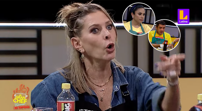 El Gran Chef Famosos: ¿Leslie Stewart desacreditó ayuda de Mauricio Mesones y Maricarmen Marín?