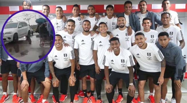 Intensa lluvia se registra previo al encuentro entre Perú y Paraguay   