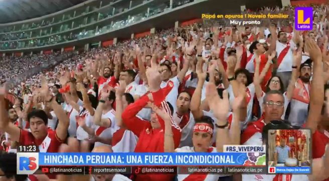 ¡Vamos, Perú! Conoce una de las barras más populares de la selección