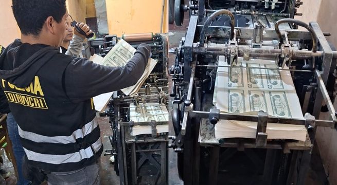 El Agustino: PNP decomisa alrededor de 4 millones de dólares falsos con destino a América Latina y EE.UU