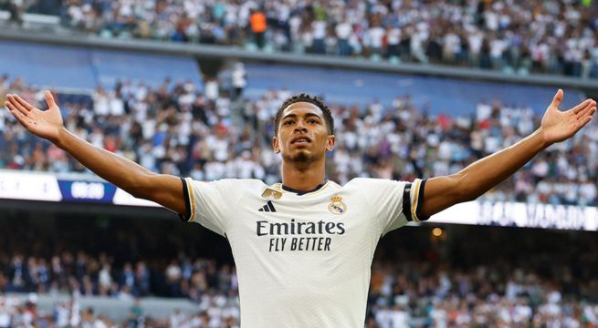 Doblete de Bellingham y Real Madrid volteó el partido al Barcelona