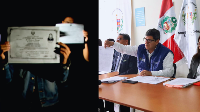 La Libertad: encuentran 40 títulos falsos de profesores
