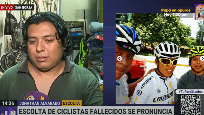 VIDEO | Escolta de ciclistas fallecidos: 
