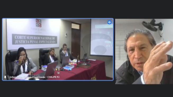 Alejandro Toledo protagoniza acalorada discusión con jueza durante audiencia