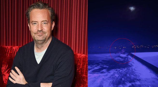 Cinco días antes de morir: la inquietante foto de Matthew Perry en un jacuzzi