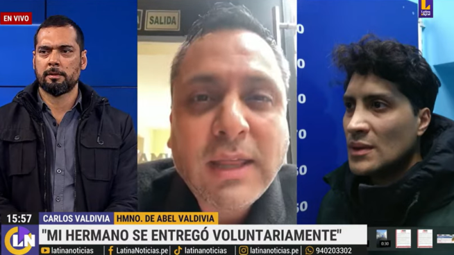 Hermano de Abel Valdivia asegura que no fue capturado y se entregó a autoridades de Rusia