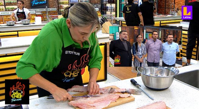 “Es aplicada”: Jurado elogió a Mónica Zevallos al verla filetear pescado en El Gran Chef Famosos