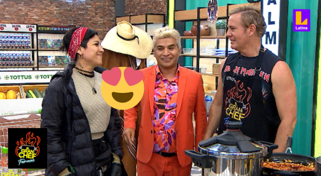 ¡Está de regreso!: Miguel Vergara coqueteó con la bombera en la cocina de El Gran Chef Famosos 