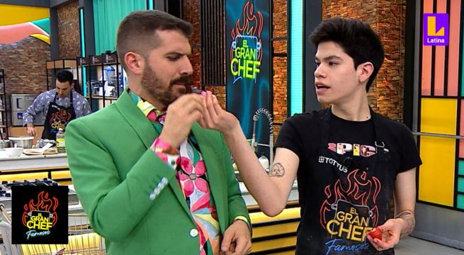 Está mejorando: Jurado felicitó a Renato Rossini Jr por buen carrot cake | El Gran Chef Famosos  