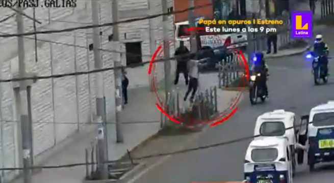 Chorrillos: Delincuente baleó a dos serenos para no ser capturado