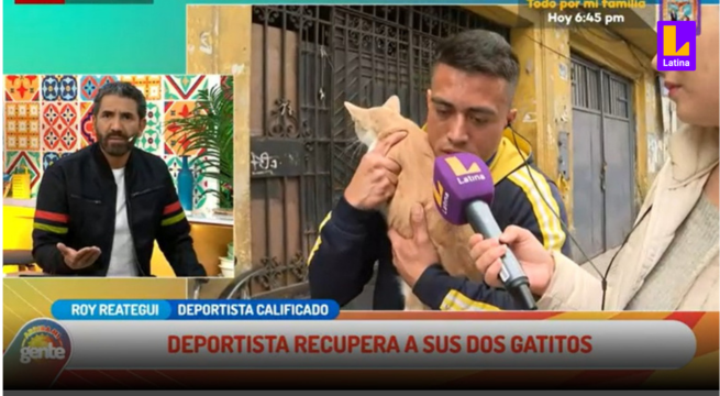 “Arriba Mi Gente” logra que deportista Roy Reátegui recupere a sus mascotas