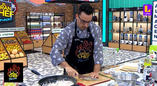 “No has visto el mío”: ‘Checho’ Ibarra y Renato Rossini se enfrentaron por quién fileteó peor el pescado | El Gran Chef Famosos