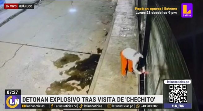 Sujeto detona explosivo en local visitado por 