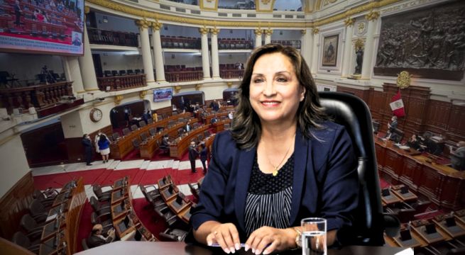 Congreso pide al TC que desestime demanda contra ley que permite a Dina Boluarte despachar de manera remota
