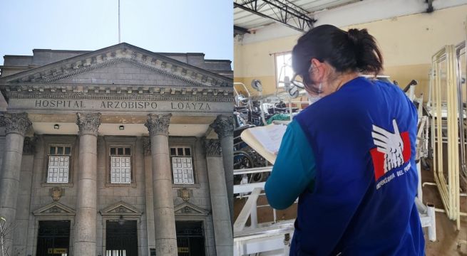 Defensoría alerta sobre equipos médicos en abandono en Hospital Loayza