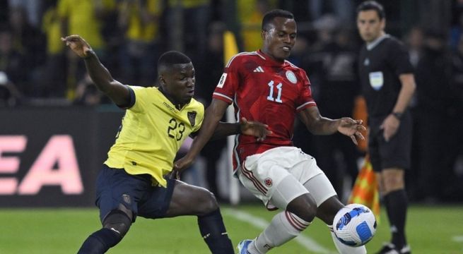 Ecuador y Colombia empataron 0 a 0 en Quito por las Eliminatorias 2026 | Video