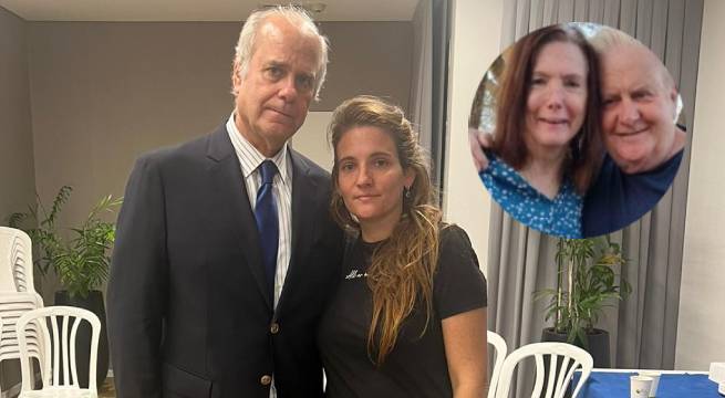 Embajador de Perú en Israel da condolencias a hija de peruana Margit Shnaider: 