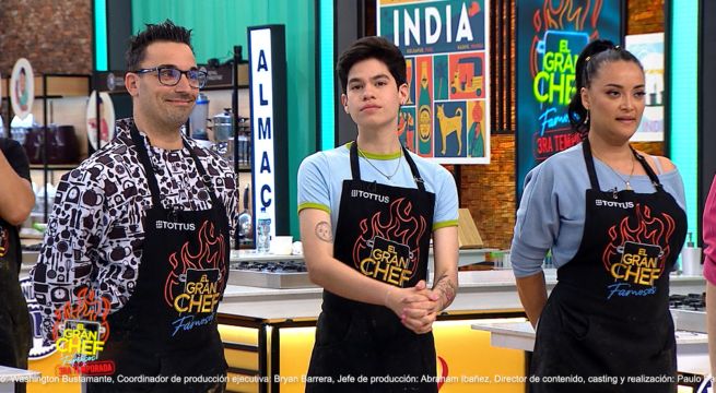 El Gran Chef Famosos: Renato Rossini Jr., Fiorella Cayo y Giancarlo Granda pasaron a noche de sentencia