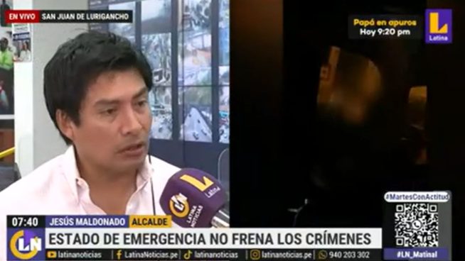 Alcalde de San Juan de Lurigancho: “Han fallecido 10 personas a manos del sicariato en los últimos seis días”