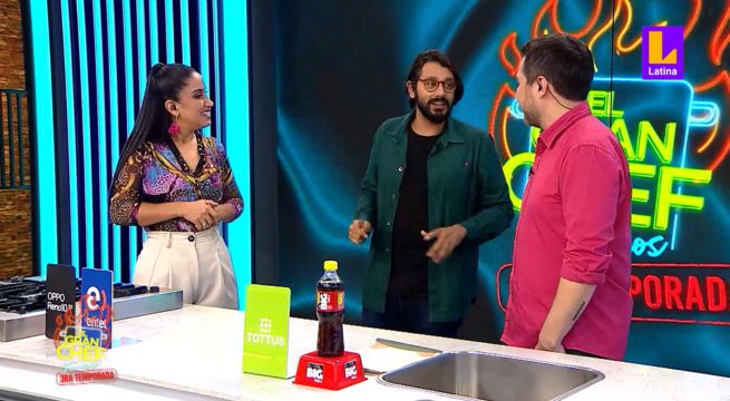 Se acuerda de su compañera: Mauricio Mesones imitó a Natalia Salas en El Gran Chef Famosos