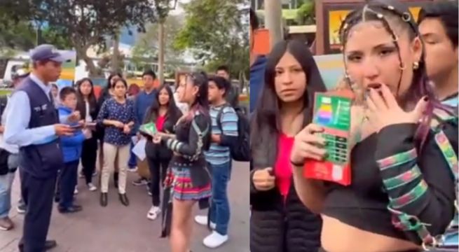 Milena Warthon se pronunció tras ser expulsada del Parque Kennedy