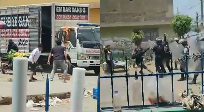 Violento enfrentamiento en Mercado de Ceres dejó varios heridos