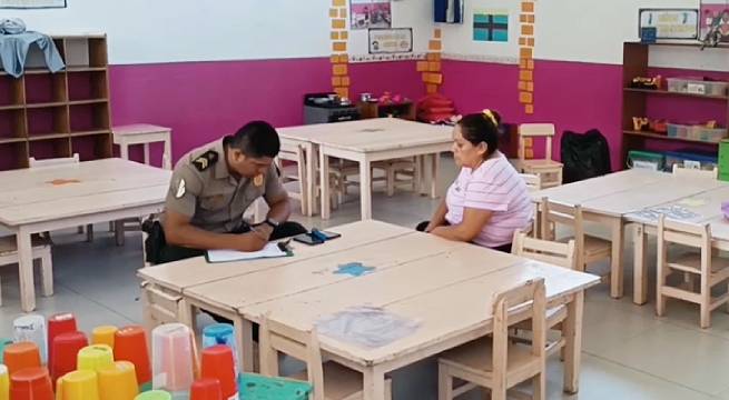 Delincuentes entran a robar a un jardín de niños