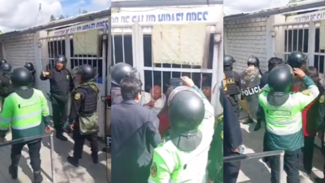 Ayacucho: pacientes quedan en la calle tras desalojo de centro de salud  