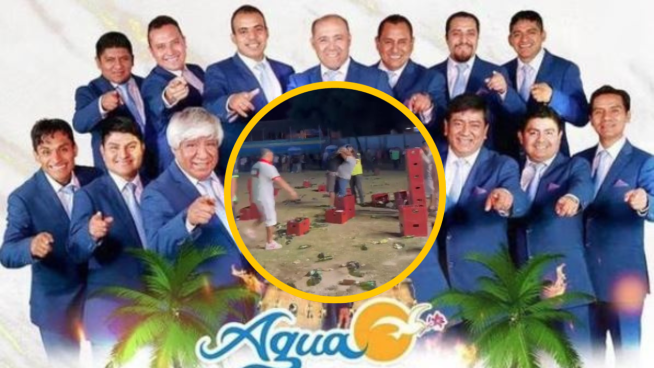 Concierto de Agua Marina termina en batalla campal y con varios heridos 