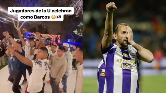 Hernán Barcos responde a jugadores de Universitario tras imitar su festejo