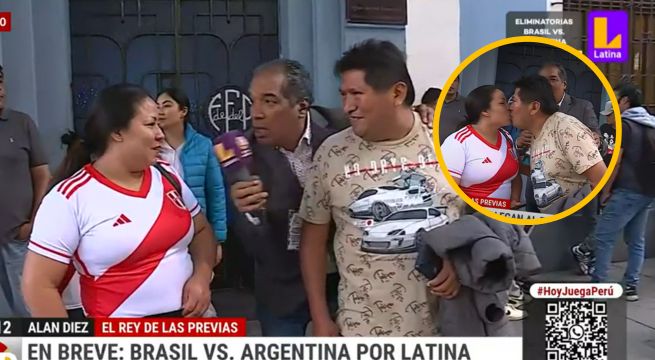Hincha pidió matrimonio en vivo a su pareja previo al Perú vs Venezuela
