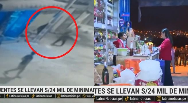 Delincuentes roban S/24 mil soles de minimarket en Carabayllo [VIDEO]