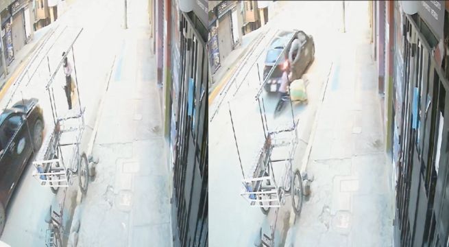 Mujer sufre robo de su celular y es arrastrada por auto | VIDEO