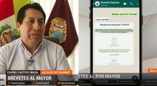 Municipalidad de Huarmey emite brevetes para moto sin pasar examen médico ni de manejo