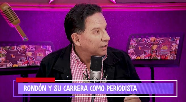 Ricardo Rondón y la vez que se sintió discriminado por hacer periodismo de espectáculos