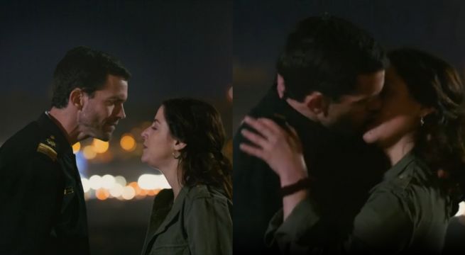 'Papá en Apuros': Martín y Julieta no aguantaron más y se dieron tierno beso