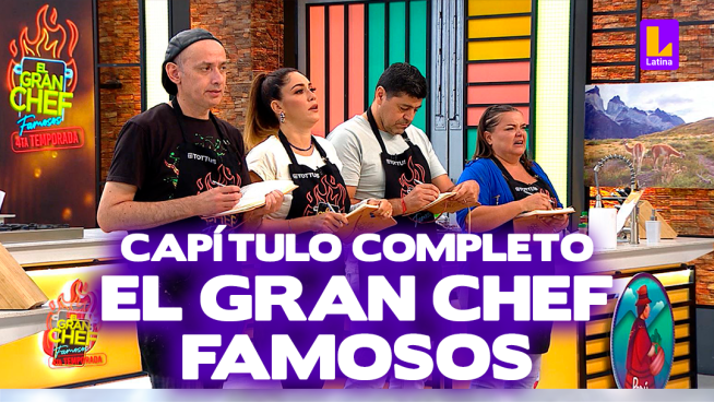 El Gran Chef Famosos – Viernes 10 de noviembre – PROGRAMA COMPLETO