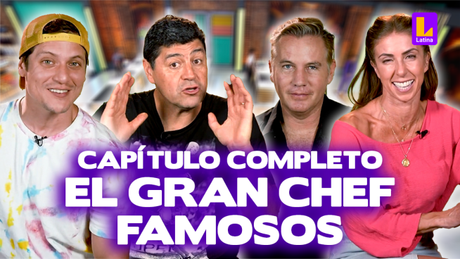 El Gran Chef Famosos – Miércoles 22 de noviembre – PROGRAMA COMPLETO