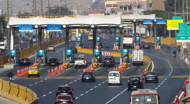 Rutas de Lima se pronuncia sobre aumento en costo de peajes