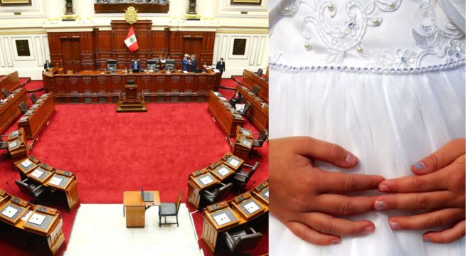 EN VIVO | Congreso debate dictamen que busca erradicar el matrimonio infantil