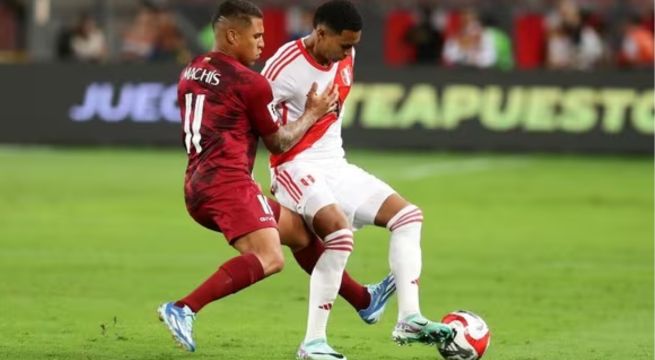 Empate de Perú y Venezuela