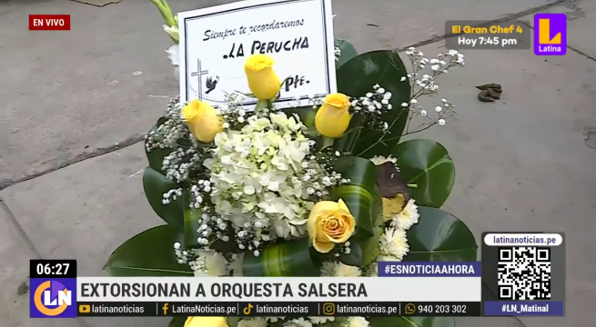 Dejan arreglo fúnebre a director de la orquesta salsera 