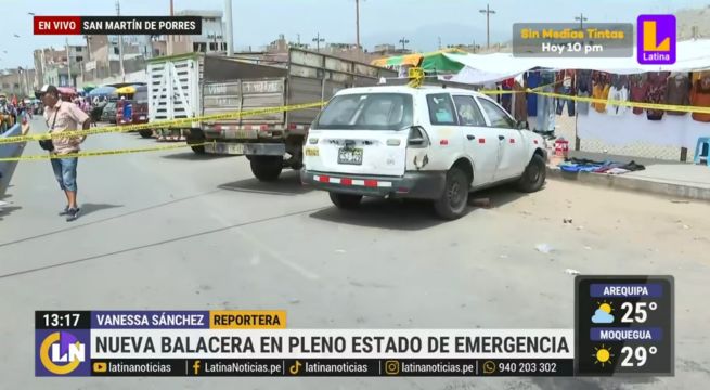 SMP: hombre de 50 años muere tras ser baleado frente a parque infantil