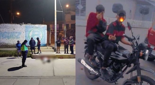 Extranjeros son captados mientras acuchillan a dos menores en Chimbote