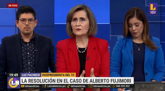 Vicepresidenta del TC: 